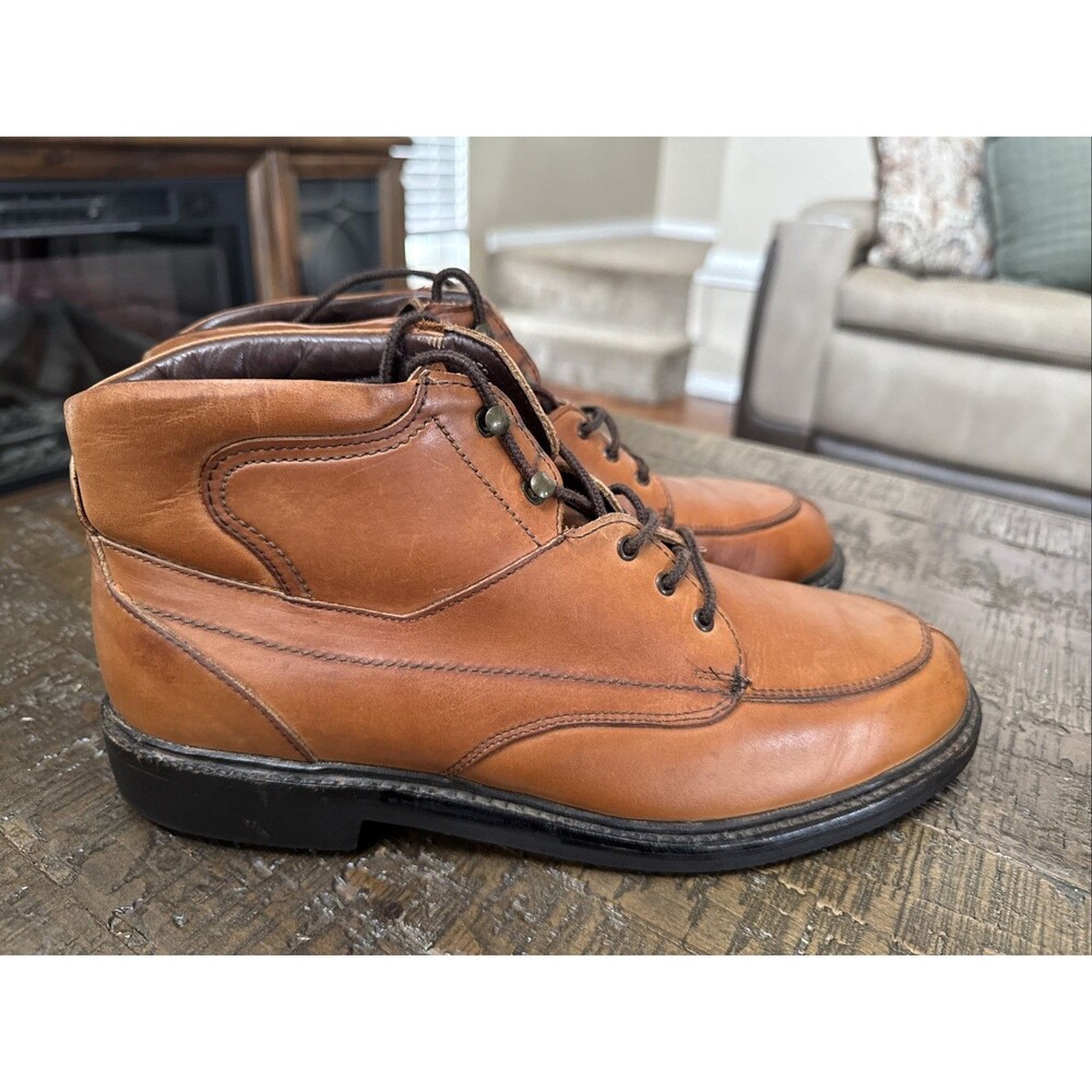 Allen Edmonds Rainier Split-Toe Boots - Men's 9 D - Brown Leather Chukka EUC